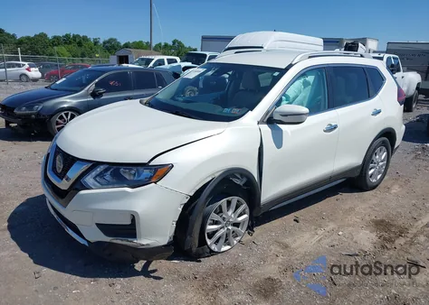 2020 Nissan Rogue Sv Intelligent Awd из США, поврежденный, VIN 5N1AT2MV1LC752494